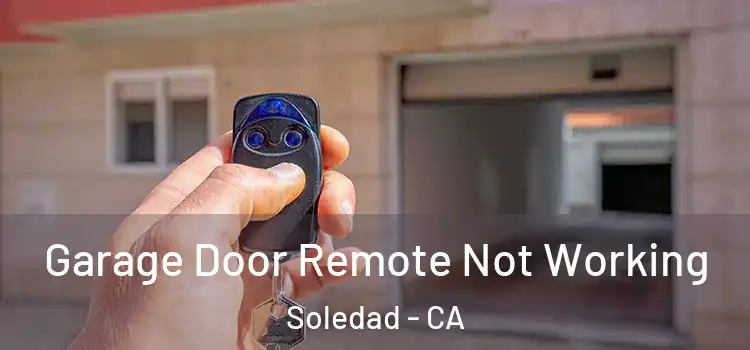  Garage Door Remote Not Working Soledad - CA