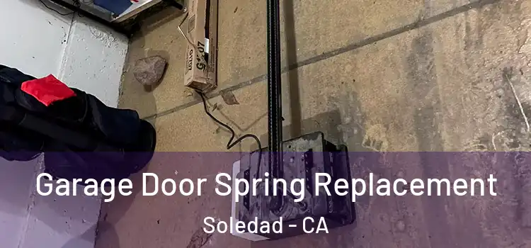  Garage Door Spring Replacement Soledad - CA