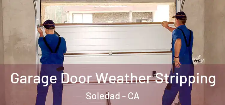  Garage Door Weather Stripping Soledad - CA